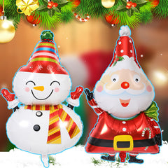 Christmas decoration aluminum film balloon