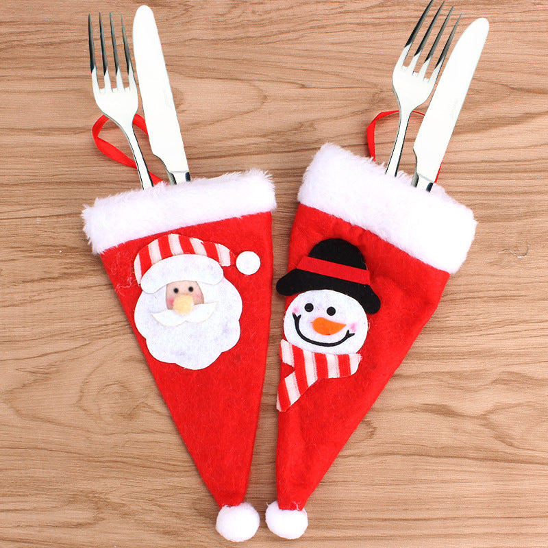 Christmas knife and fork set