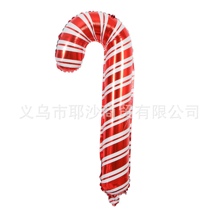 Christmas decoration aluminum film balloon