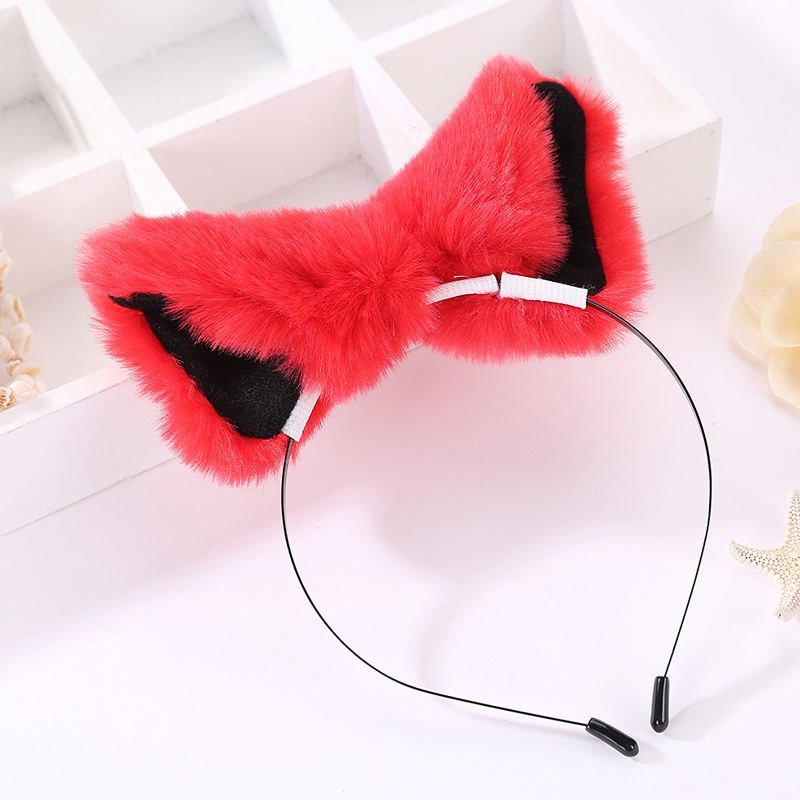 Plush Cat Ears Headband