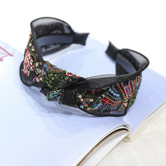 Ethnic embroidery headband