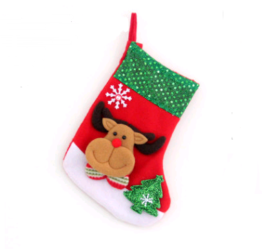 Weihnachtsdekorationen, Weihnachtsmann-Socken, Weihnachtsbaum-Anhänger, Weihnachtssocken, Geschenktüte, Weihnachtstüte