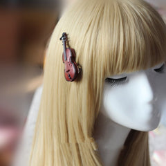 Guitar Decoration Hairpin Soft Girl