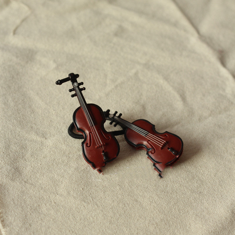 Guitar Decoration Hairpin Soft Girl