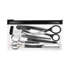 Beauty Tools Black Eyebrow Trimming Set