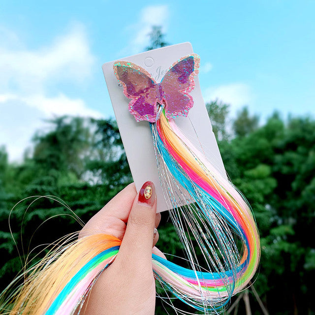 Geflochtener Haarperücken-Kopfschmuck für Kinder