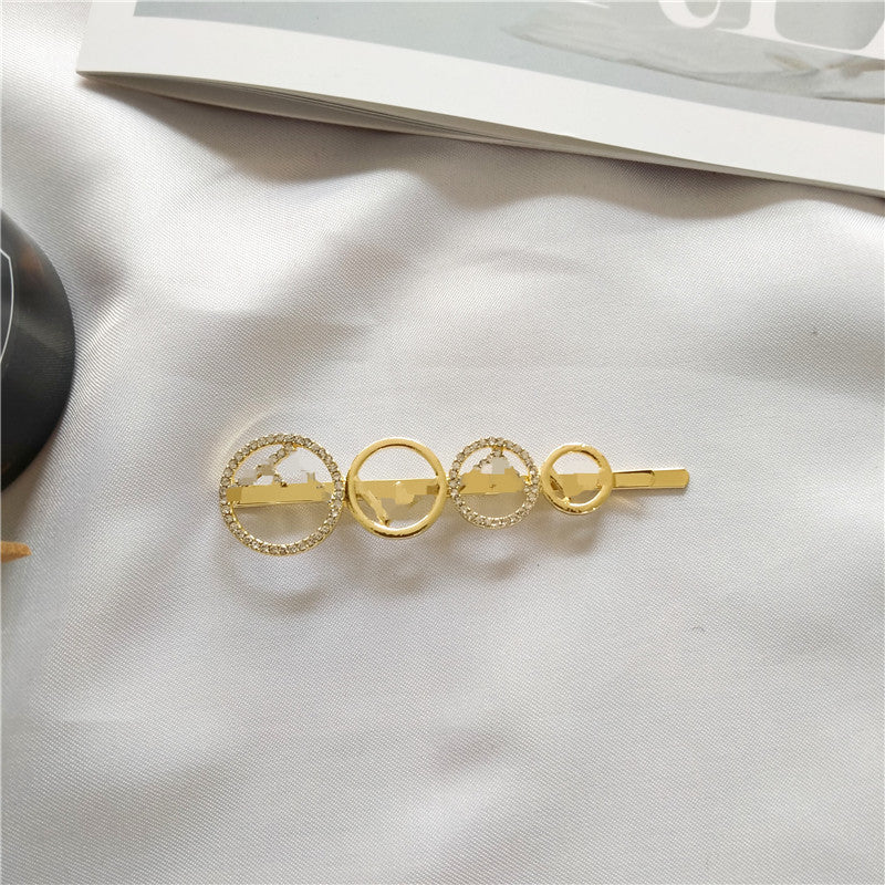 Korean Ins Metal Letter Hairpin