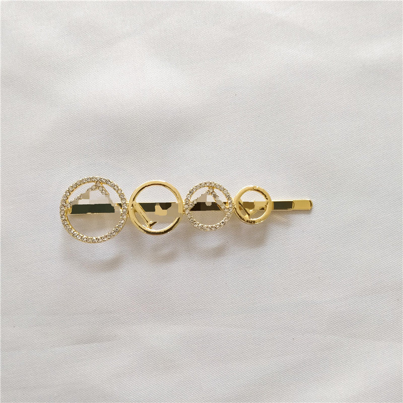 Korean Ins Metal Letter Hairpin