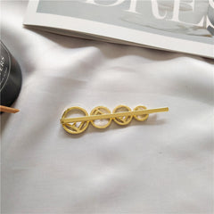 Korean Ins Metal Letter Hairpin