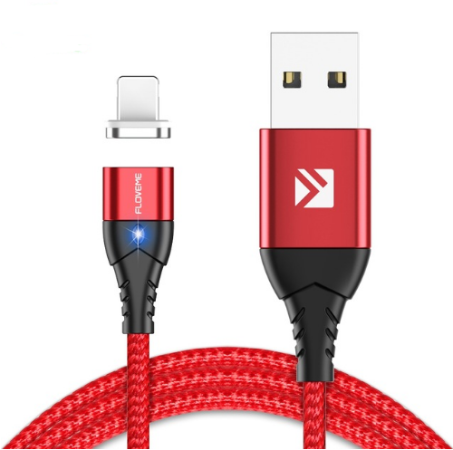 Compatible con Apple, cargador de cable USB magnético