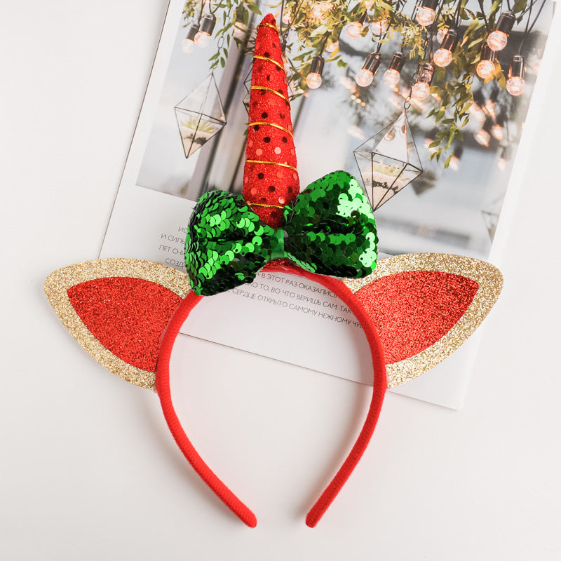 Christmas ornament cute antler headband