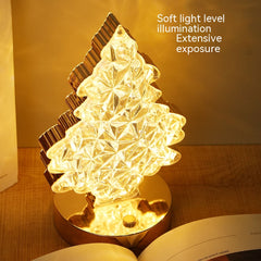 Creative Small Night Lamp Charging Touch Three-color Decoration