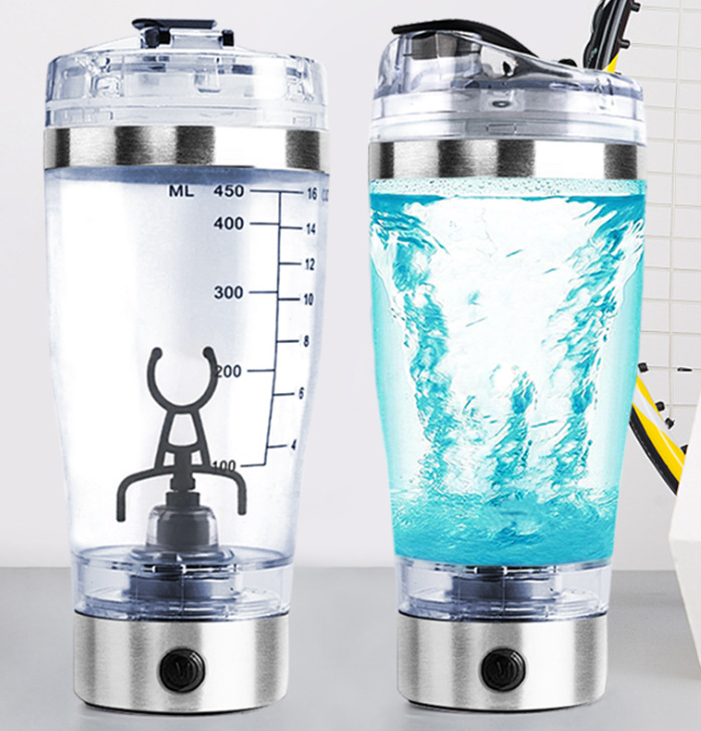 Elektrischer Protein-Shake-Rührer, USB-Shake-Flasche, Milchkaffee-Mixer, Wasserkocher, Sport- und Fitness-Aufladung, elektrischer Shaker-Cup