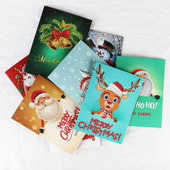 Creative Christmas Card Christmas Card  Diamond Painting  Greeting Card