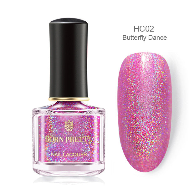 Born PRETTY laser glitter nail polish