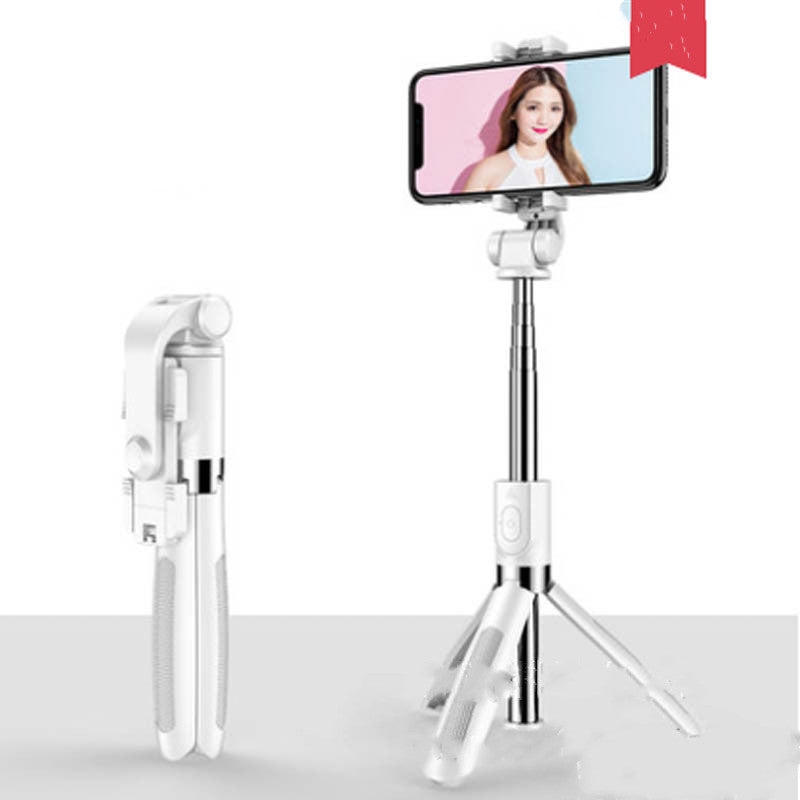 Kompatibel mit Apple, Stativ Selfie Stick Mobile Universal Live Dreieck Halterung Ein Bluetooth Selfie Artefakt