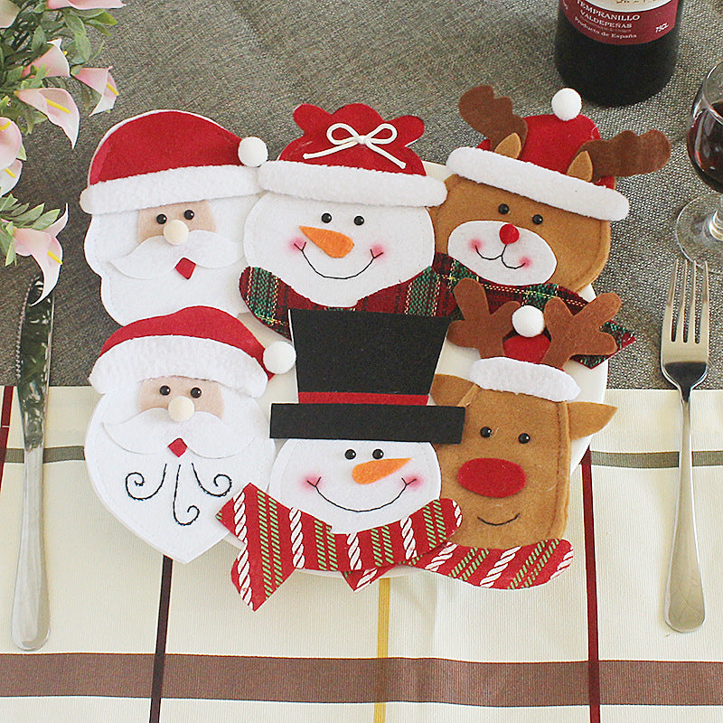 Christmas knife and fork set