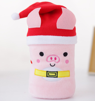 Christmas pig hat