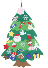 New Christmas gifts and gifts DIY felt Christmas tree for children