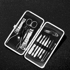 Stainless steel bright nail clippers set