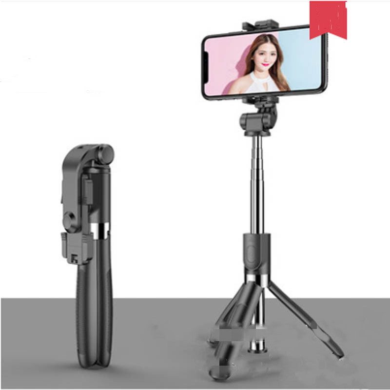 Kompatibel mit Apple, Stativ Selfie Stick Mobile Universal Live Dreieck Halterung Ein Bluetooth Selfie Artefakt