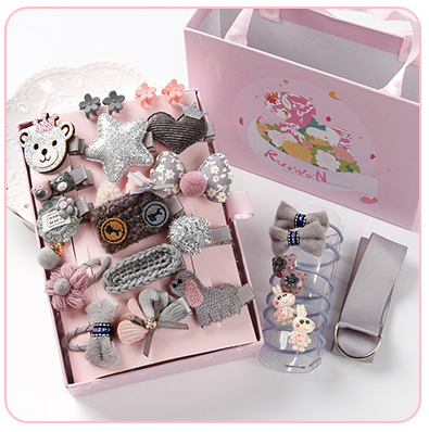 Children hair clip set