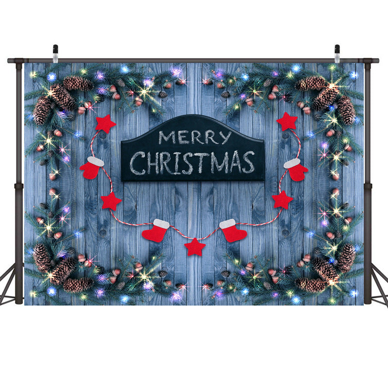 Christmas background cloth