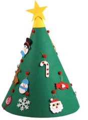 New Christmas gifts and gifts DIY felt Christmas tree for children