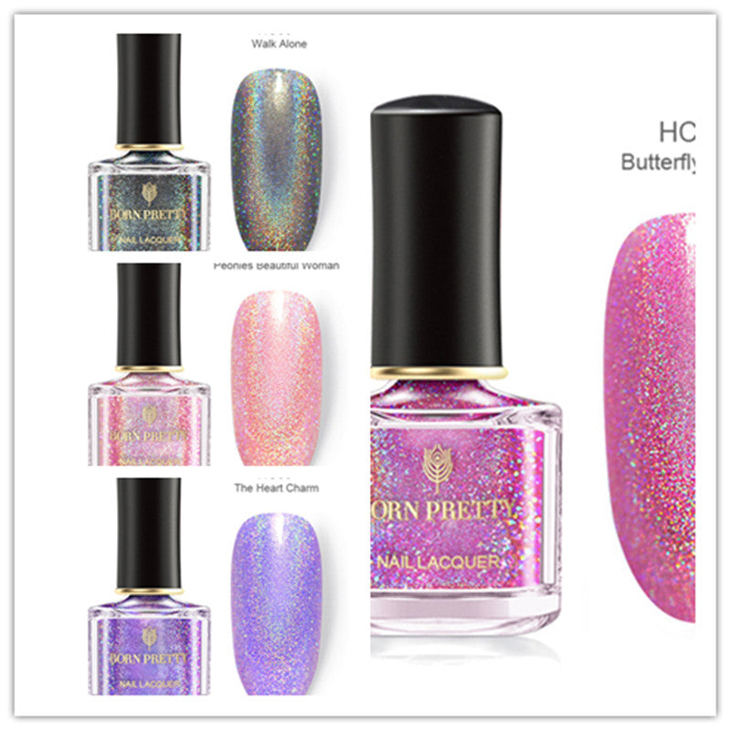 Born PRETTY laser glitter nail polish