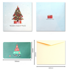 Three-dimensional Christmas greeting card