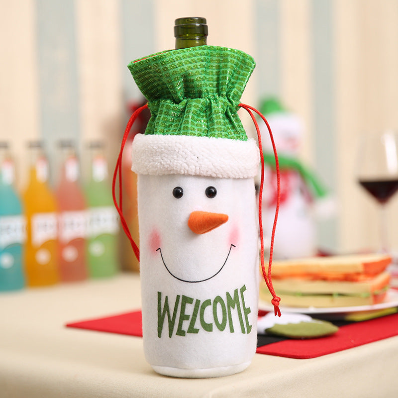 Christmas Decorations Christmas Wine Bottle Socks