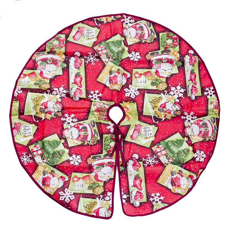 Christmas tree skirt Christmas tree decorations Christmas gifts Christmas scene matching