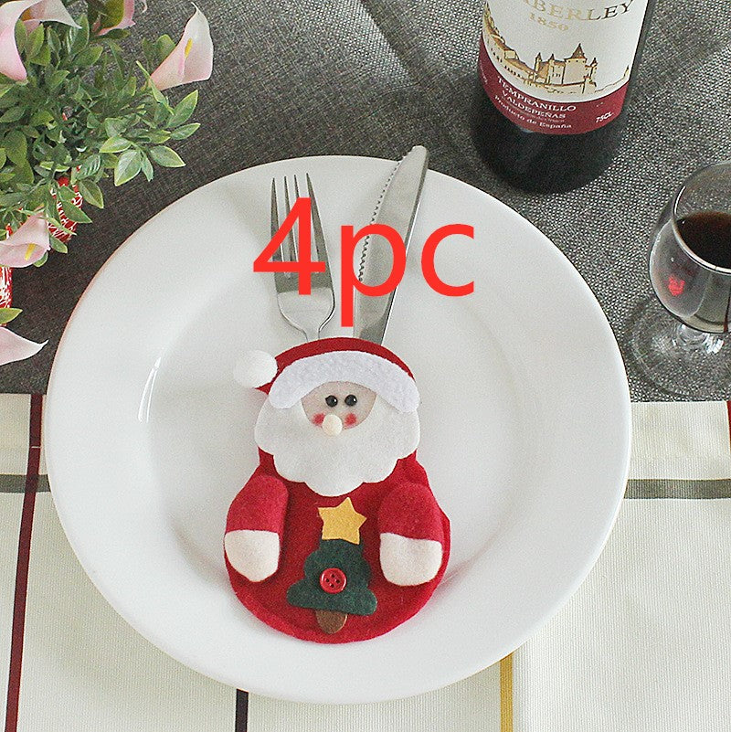 Christmas knife and fork set