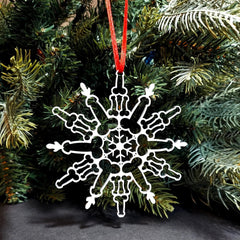 Christmas Snowflake Pendant