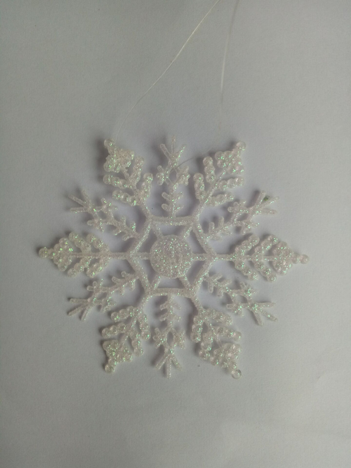 Christmas decorations, acrylic 10CM snowflakes, Christmas necessities, Christmas tree hanger powder wholesale