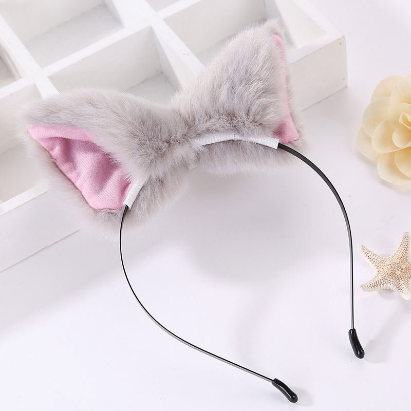 Plush Cat Ears Headband