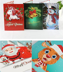 Creative Christmas Card Christmas Card  Diamond Painting  Greeting Card