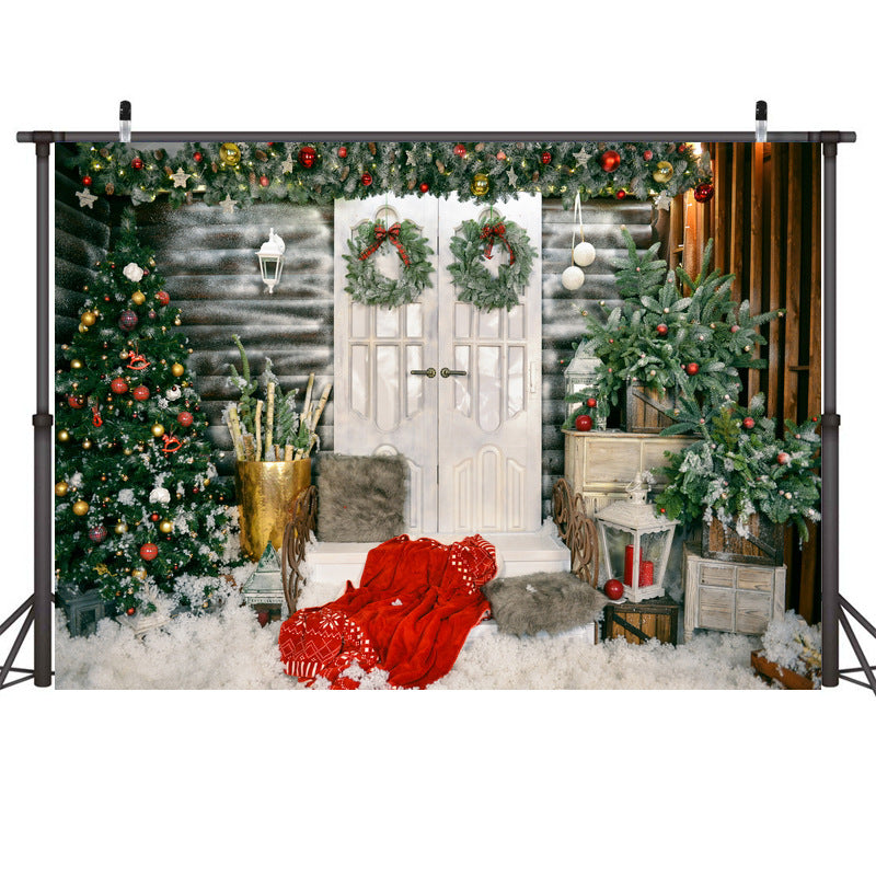 Christmas background cloth