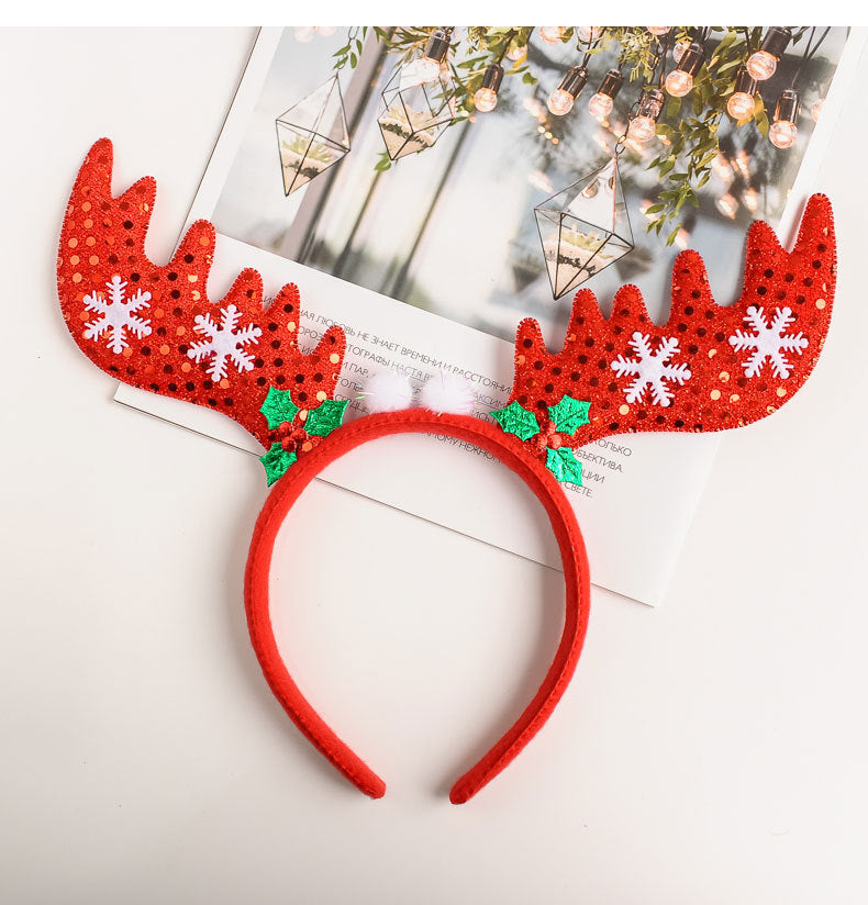 Christmas ornament cute antler headband