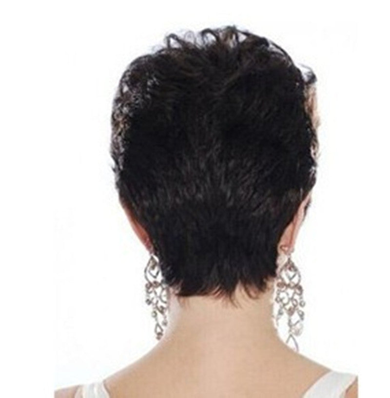 High temperature silk short hair wig