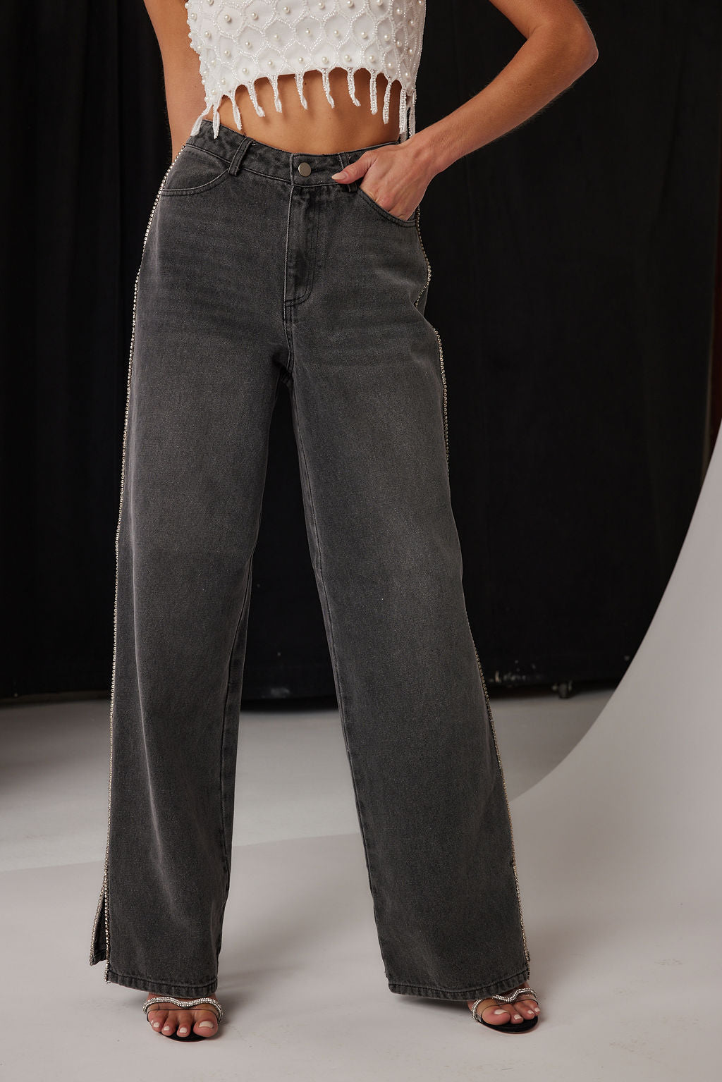 Brandi Black High Rise Jeans