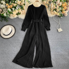 Balloon Sleeves Jumpsuit