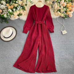 Balloon Sleeves Jumpsuit