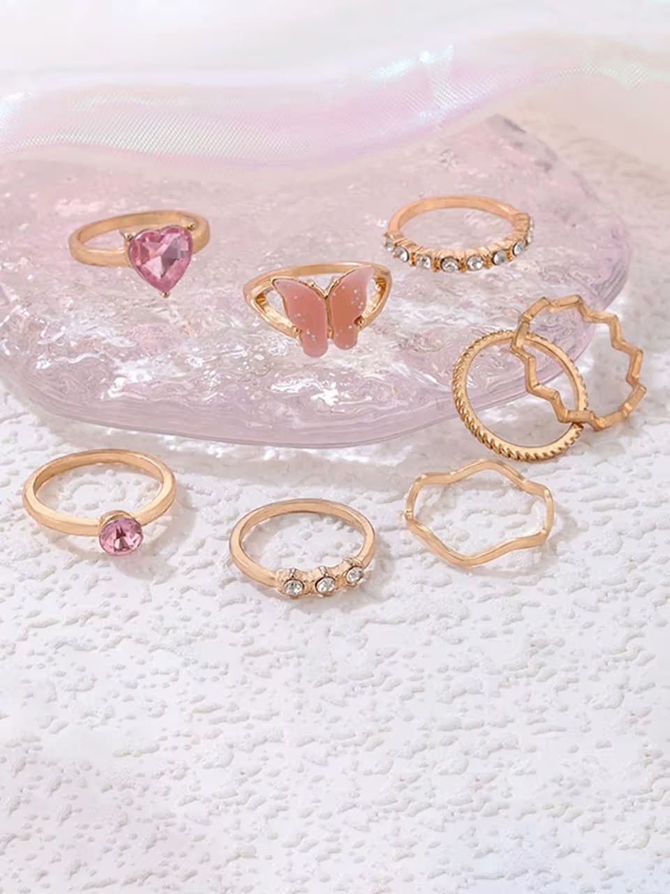 Butterfly Rings Combo