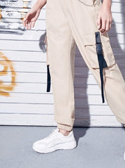 Cream Chain Jogger