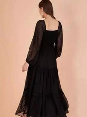 Black Rose Full Sleeves Dress