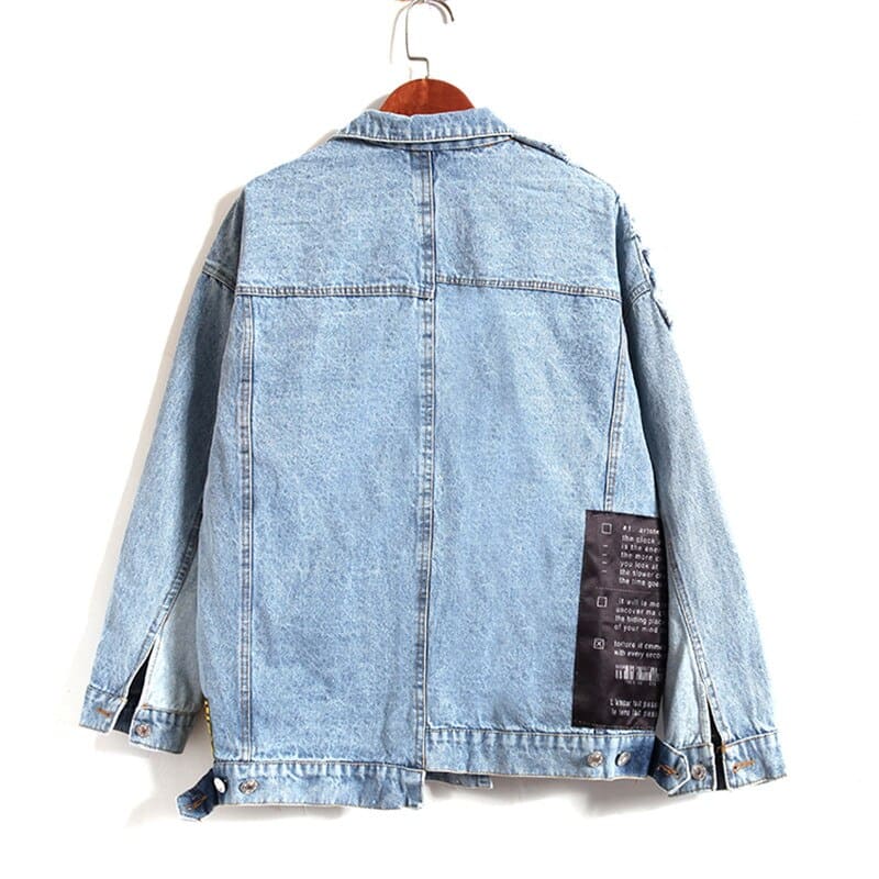 Funky Blue Denim Jacket