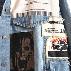 Funky Blue Denim Jacket