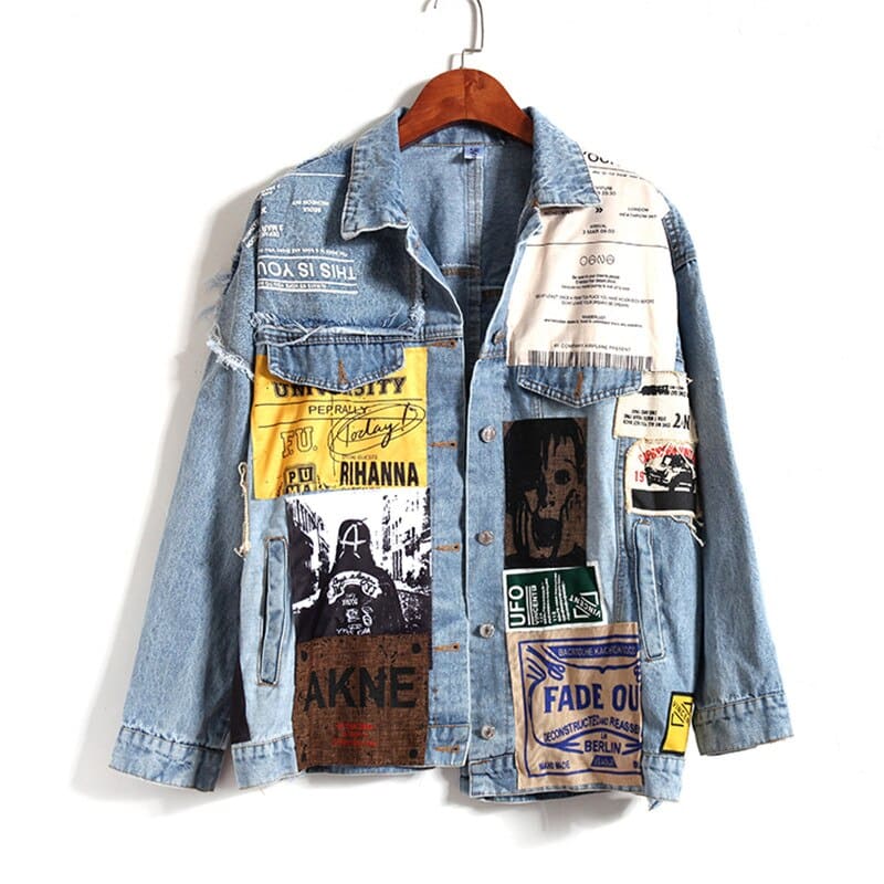 Funky Blue Denim Jacket