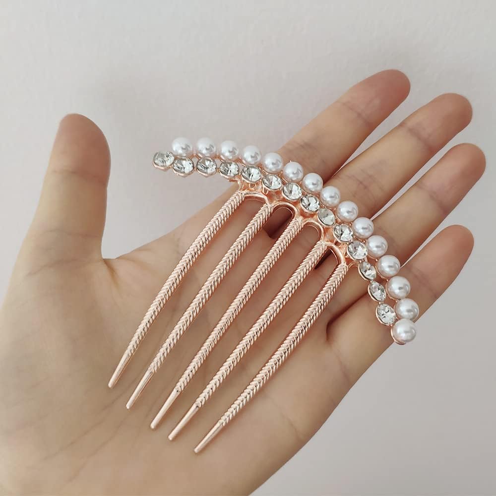 Artificial Pearls Hair Accessory